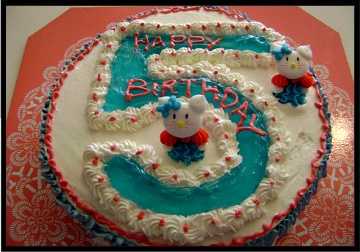 Decorated Birthday cakes