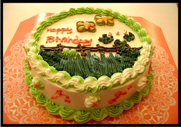 Decorated Birthday cakes