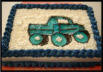 Decorated Birthday cakes